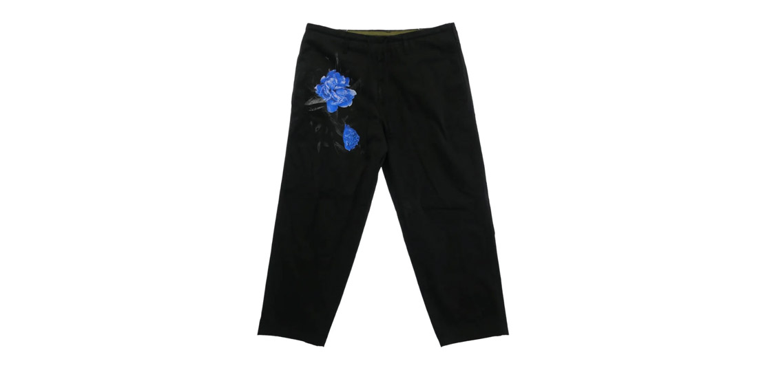 ワイルドサイド ヨウジヤマモト WJ-P35-001 WILD SIDE Cotton Chino BLUE ROSE Pants  買取実績