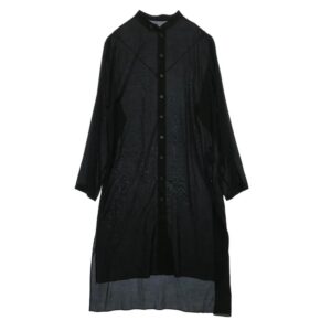 ヨウジヤマモトプールオム HP-B23-233 80 MODAL LOAN STAND COLLAR LONG BLOUSE スタンドカラー ロング ブラウス シャツ 買取実績 画像