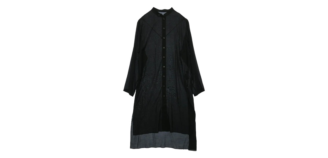 ヨウジヤマモトプールオム HP-B23-233 80 MODAL LOAN STAND COLLAR LONG BLOUSE 買取実績