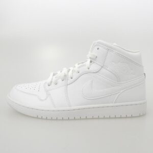 ナイキ エアジョーダン 554724-136 Air Jordan 1 Mid Triple White AJ1  買取実績