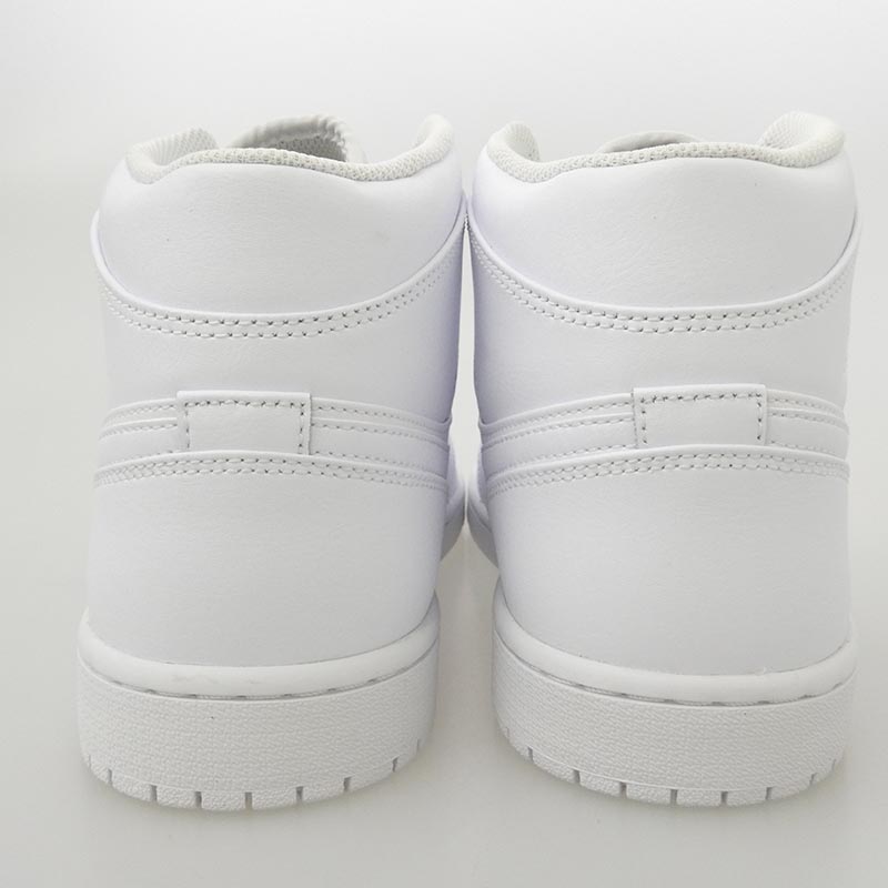 ナイキ 554724-136 Air Jordan 1 Mid Triple White AJ1 エアジョーダン ミッド トリプルホワイト スニーカー 買取実績 画像