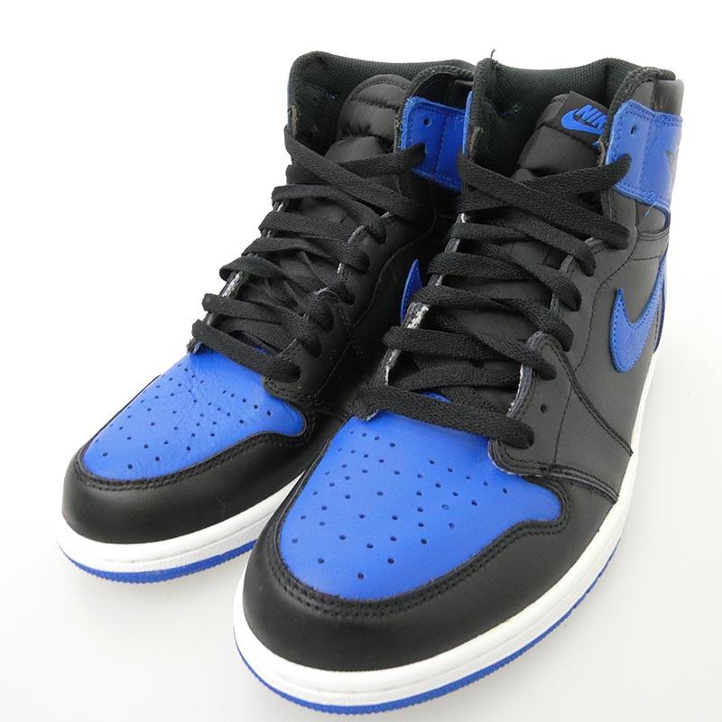 ナイキ 555088-007 Air Jordan 1 Retro High OG Royal エアジョーダン1 レトロ ハイ OG ロイヤル スニーカー 買取実績 画像