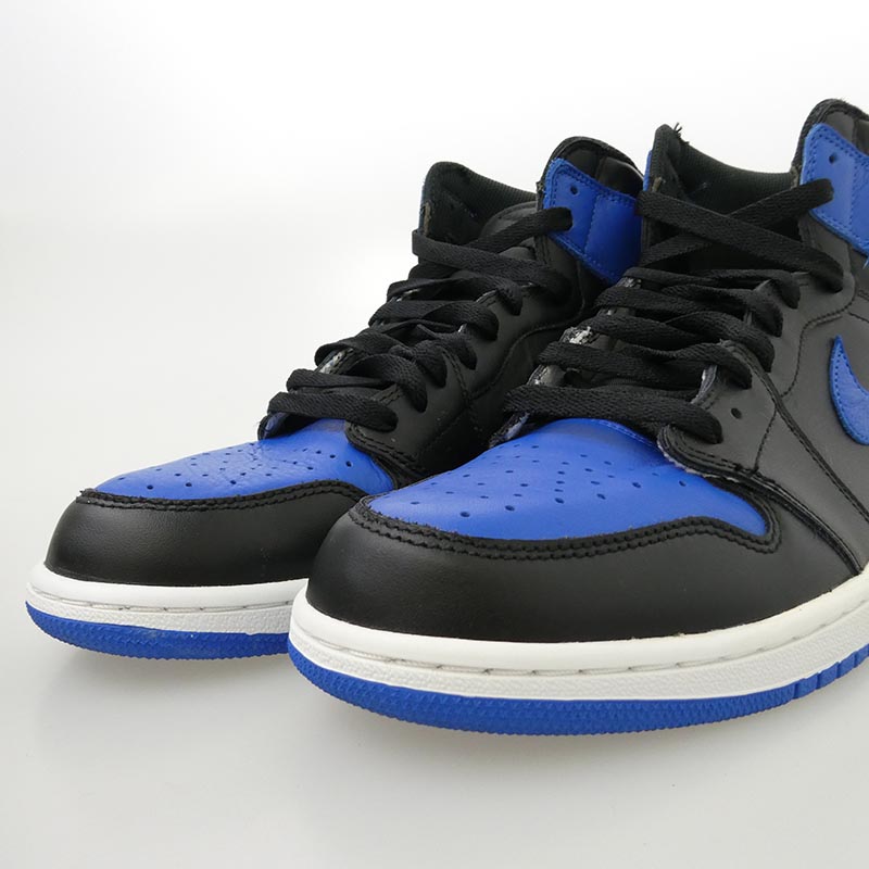ナイキ 555088-007 Air Jordan 1 Retro High OG Royal エアジョーダン1 レトロ ハイ OG ロイヤル スニーカー 買取実績 画像