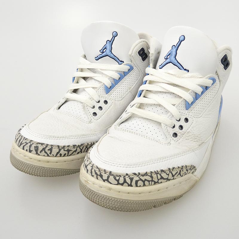 ナイキ 20SS CT8532-104 Air Jordan 3 Retro UNC エアジョーダン レトロ ローカット スニーカー 買取実績 画像