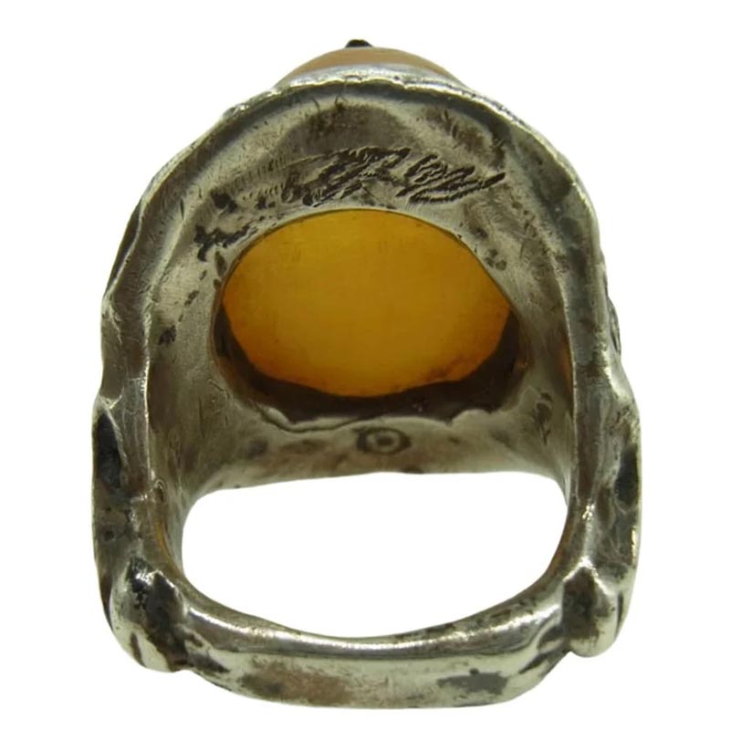 アレックスストリーター ANGEL HEART RING エンジェルハート リング 琥珀色 アンバー 買取実績 画像