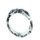 AQUA SILVER アクアシルバー フリーリング アラベスク ホースシュー シルバー sv925 画像