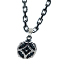  AQUA SILVER アクアシルバー トレーサリーネックレス シルバー ブラックフィニッシュ sv925 画像