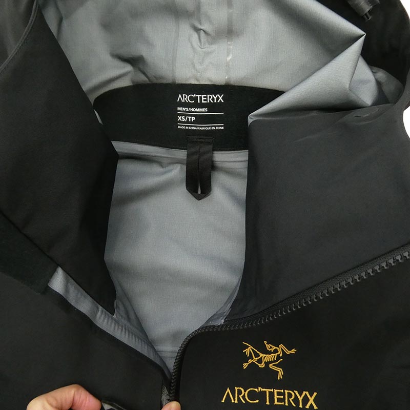 アークテリクス 2022年モデル 28827 Alpha SV Jacket 24K Black アルファSV ゴアテックス ジャケット 買取実績 画像