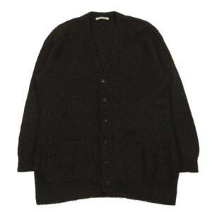 オーラリー 22AW A22AC03KM BRUSHED SUPER KID MOHAIR KNIT LONG CARDIGAN モヘア ニット カーディガン 買取実績 画像