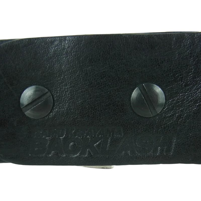 バックラッシュ ROLLER BUCKLE BELT ローラー バックル レザー ベルト 買取実績 画像