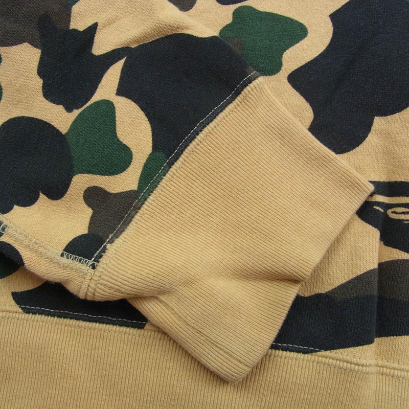 アベイシングエイプ 1ST CAMO ファーストカモ イエローカモ 総柄 クルーネック スウェット 買取実績 画像