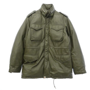 アベイシングエイプ 90s OLD 初期タグ カウハイド M-65 レザーダウンジャケット 買取実績
