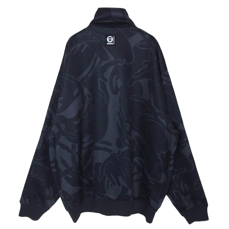 アベイシングエイプ AAPSWMC347XXP AAPE NOW TRACK TOP エーエイプ カモフラージュ ジャガード 迷彩柄 ジャージ トラック ジャケット 買取実績 画像