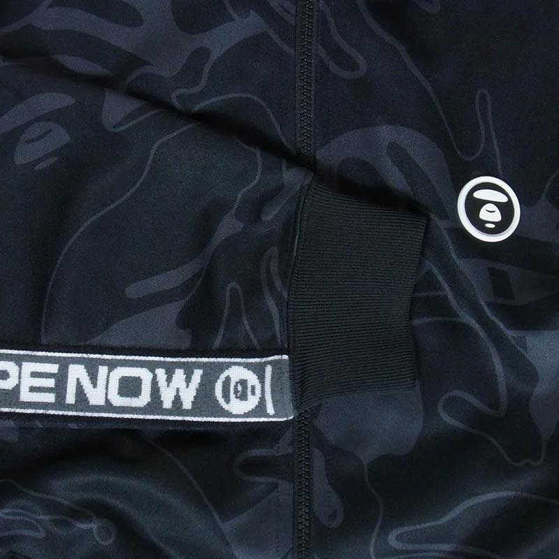 アベイシングエイプ AAPSWMC347XXP AAPE NOW TRACK TOP エーエイプ カモフラージュ ジャガード 迷彩柄 ジャージ トラック ジャケット 買取実績 画像