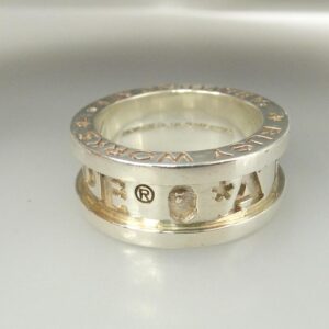 アベイシングエイプ SS24 BAPE LOGO RING busy works SV925 SILVER 買取実績