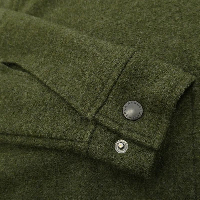 バブアー 8368 FELTED WOOL JKT ハイネック ウール ジップアップ スナップボタン ブルゾン ジャケット 買取実績 画像