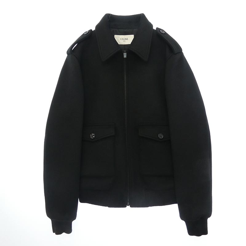 セリーヌ 22AW 2V82Q110R Hedi Slimane Archive エディ期 ZIP UP BLOUSON IN DOUBLE FACE CASHMERE WOOL 買取実績
