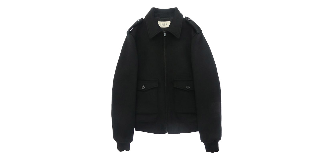 セリーヌ 22AW 2V82Q110R Hedi Slimane Archive エディ期 ZIP UP BLOUSON IN DOUBLE FACE CASHMERE WOOL 買取実績