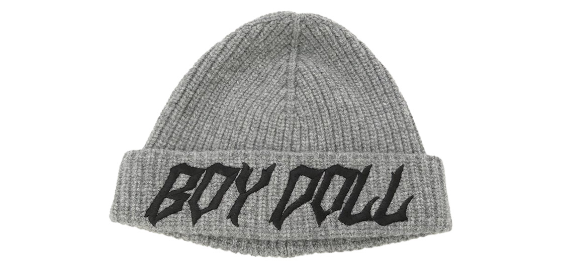 セリーヌ 2AC44892S BOY DOLL Embroidered Ribbed Wool Beanie 買取実績