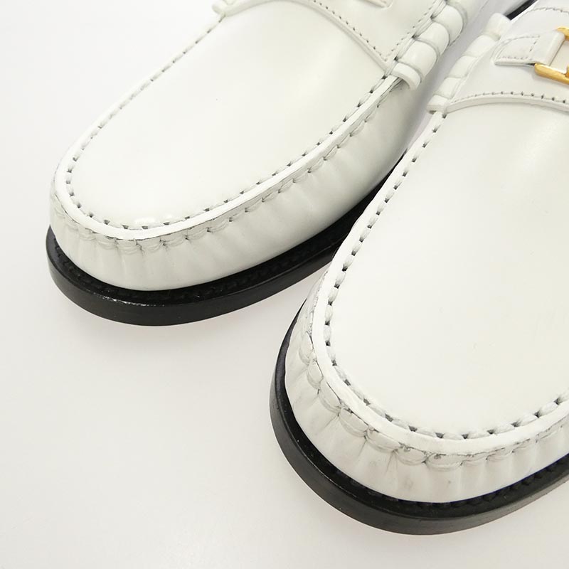 セリーヌ 334773602C LUCO TRIOMPHE LOAFER ルコ トリオンフ ポリッシュドブル レザー ローファー シューズ 買取実績 画像