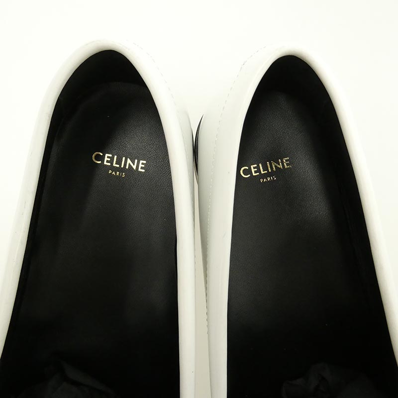 セリーヌ 334773602C LUCO TRIOMPHE LOAFER ルコ トリオンフ ポリッシュドブル レザー ローファー シューズ 買取実績 画像