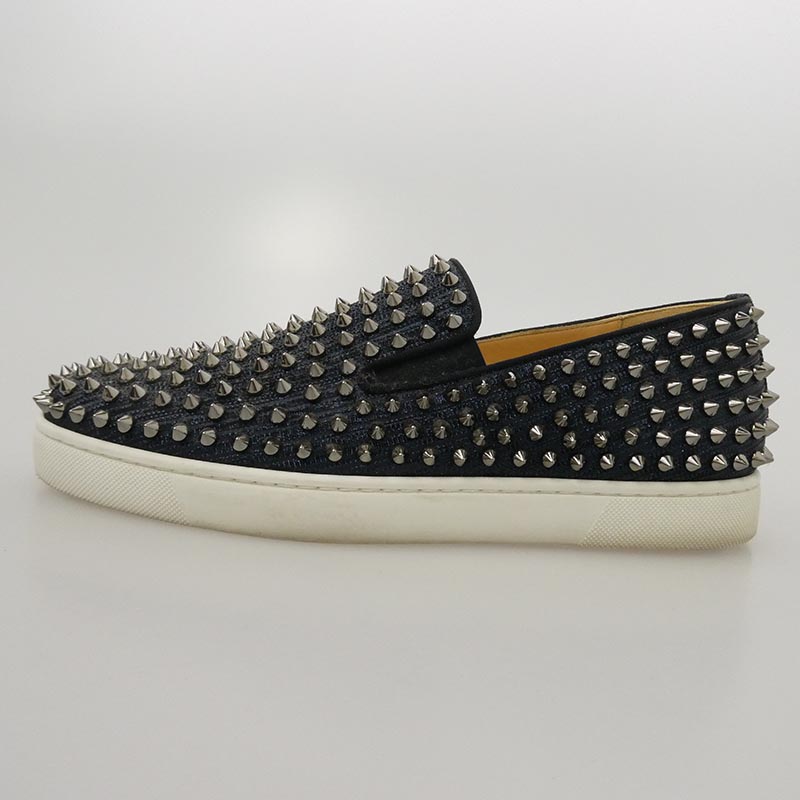 クリスチャンルブタン ROLLER BOAT FLAT CALF GLITTER GG 買取実績