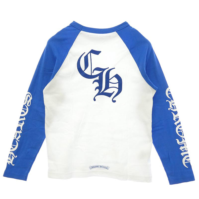クロムハーツ(原本無) Horse shoe Baseball L/S T Shirt ホースシュー ベースボール ラグランスリーブ Tシャツ 買取実績 画像