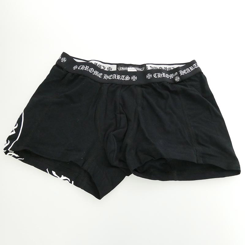 【買取実績】クロムハーツ ホースシュー CHプラス プリント ボクサーパンツ ブラック｜東京都渋谷区のお客様よりLINE買取