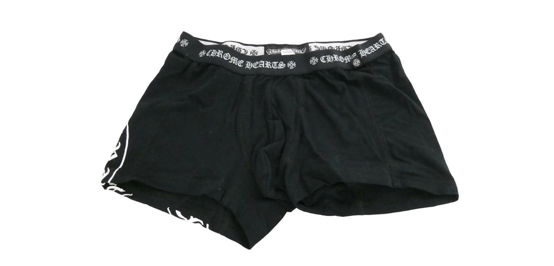 【買取実績】クロムハーツ ホースシュー CHプラス プリント ボクサーパンツ ブラック｜東京都渋谷区のお客様よりLINE買取