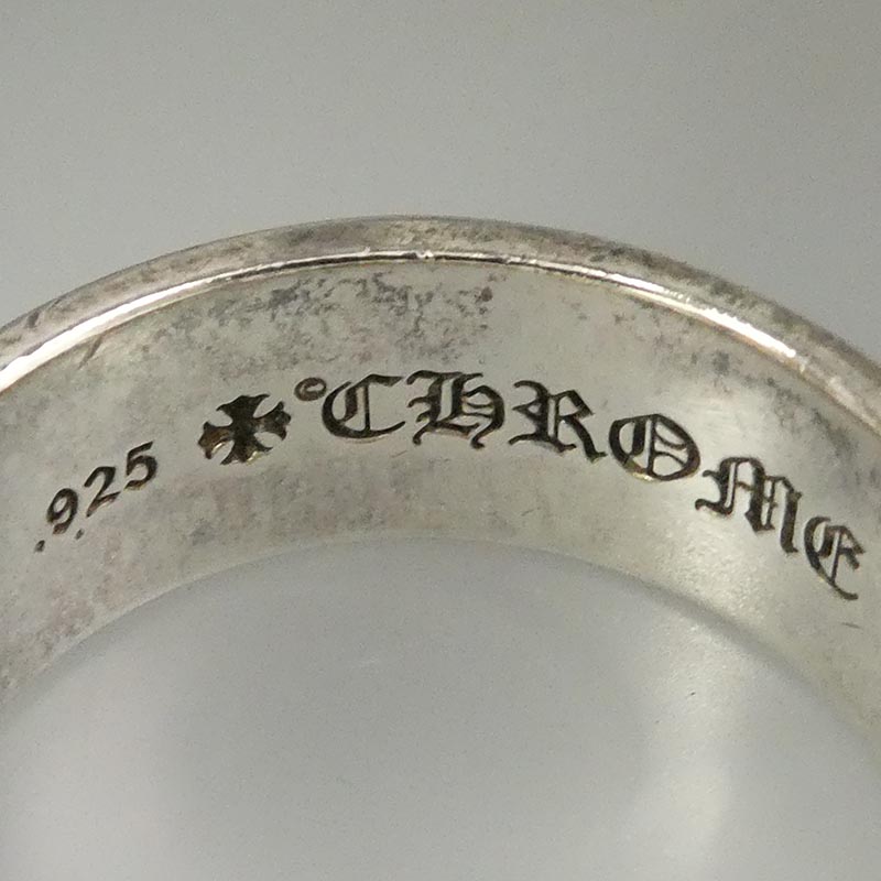 クロムハーツ(原本無) 国内レシート付属 RND 10mm ラウンド リング 買取実績 画像