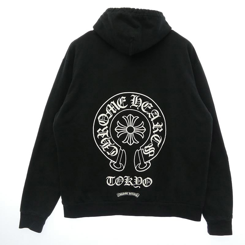 クロムハーツ（原本無） Tokyo Exclusive Horseshoe Pullover Hoodie 東京限定 ホースシュー プルオーバー フーディ 買取実績 画像