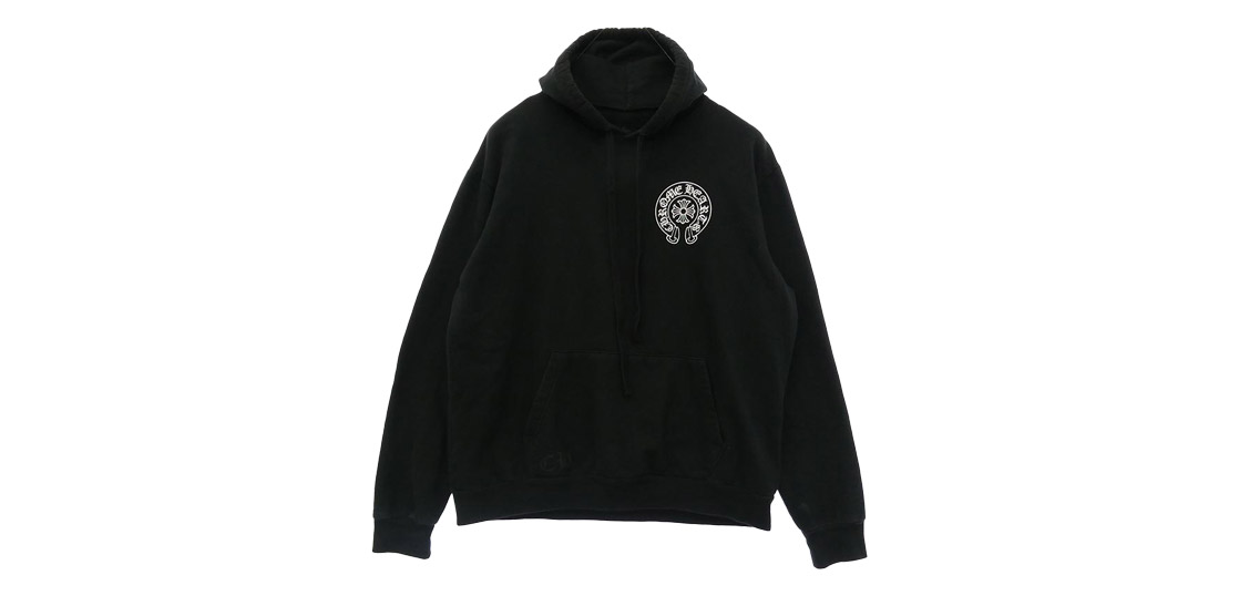【買取実績】クロムハーツ Tokyo Exclusive Horseshoe Pullover Hoodie 東京限定 ホースシュー バックTOKYO パーカー ブラック 原本なし｜東京都北区のお客様より宅配買取