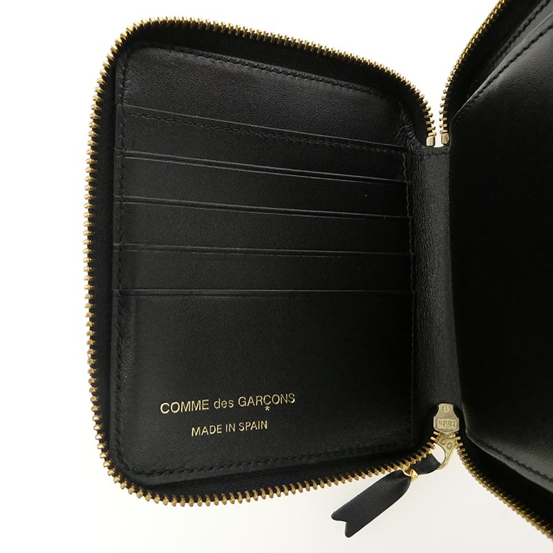 コムデギャルソン SA2100 CLASSIC LEATHER ZIP WALLET クラシック レザー ラウンドファスナー 二つ折り 財布 ウォレット 買取実績 画像