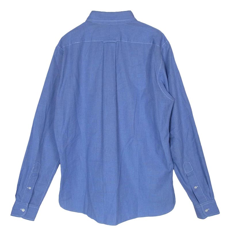 コムデギャルソンオム 12AW HJ-B007 チェック 綿ブロード 長袖 シャツ 買取実績 画像