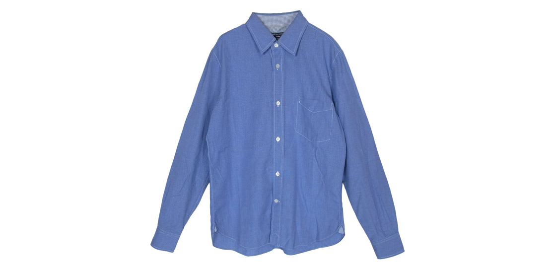 コムデギャルソンオム 12AW HJ-B007 チェック 綿ブロード 長袖 シャツ 買取実績