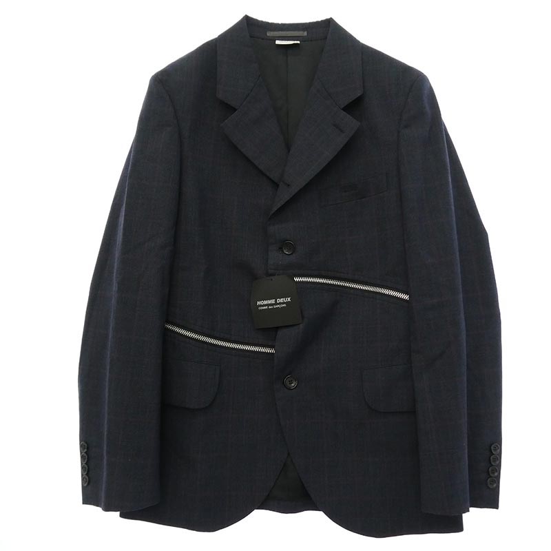 コムデギャルソンオムドゥ 26SS DQ-J033-051 Wool Glen Check Windowpane Jacket 買取実績