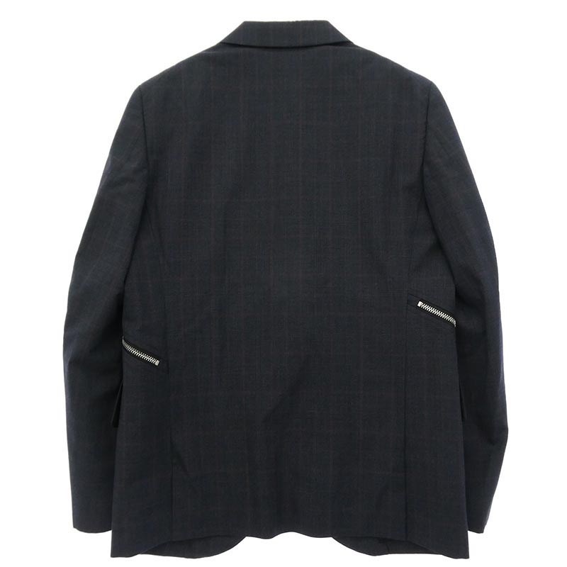 コムデギャルソンオムドゥ 26SS DQ-J033-051 Wool Glen Check Windowpane Jacket ウールグレンチェックウインドペンジャケット 買取実績 画像