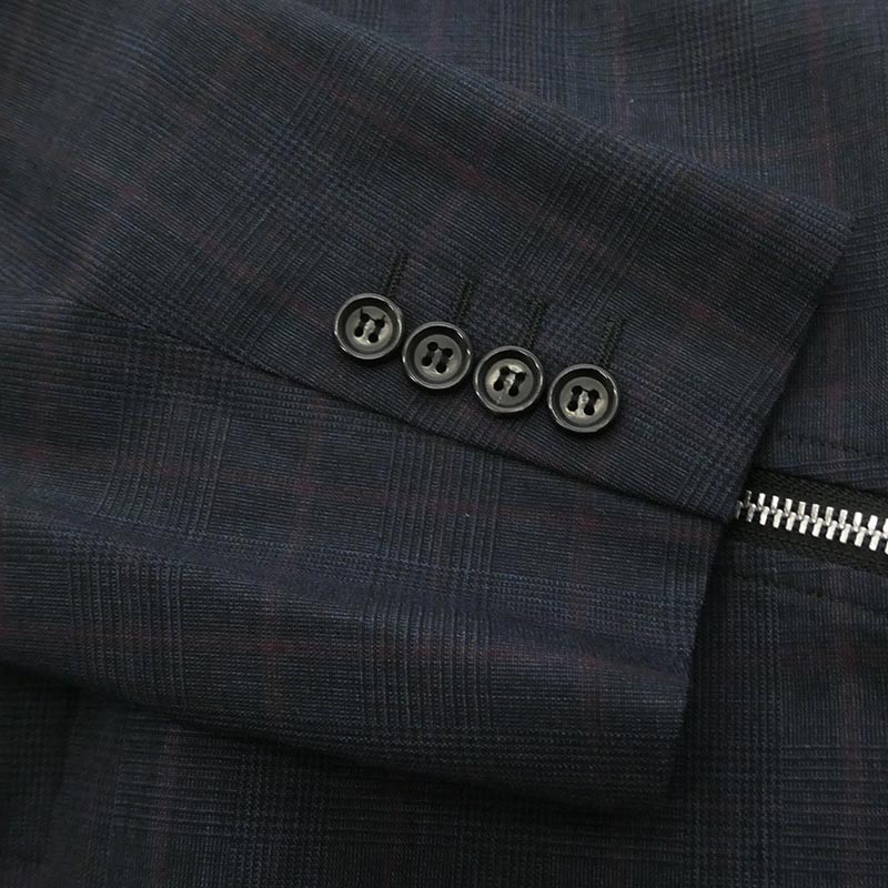 コムデギャルソンオムドゥ 26SS DQ-J033-051 Wool Glen Check Windowpane Jacket ウールグレンチェックウインドペンジャケット 買取実績 画像