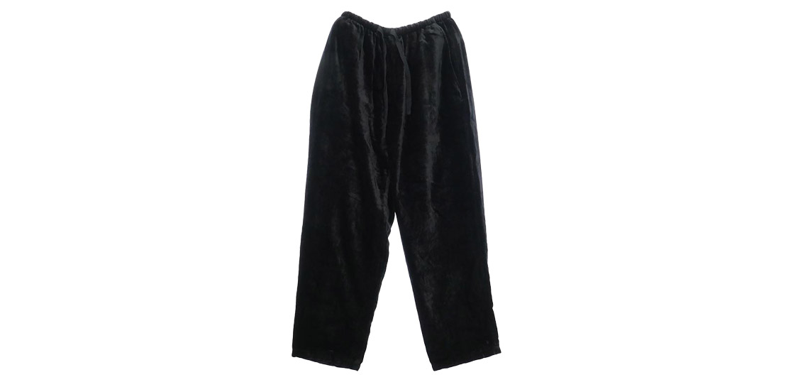 コモリ 21AW U03-03006 シルク別珍 ドローストリングパンツ 買取実績