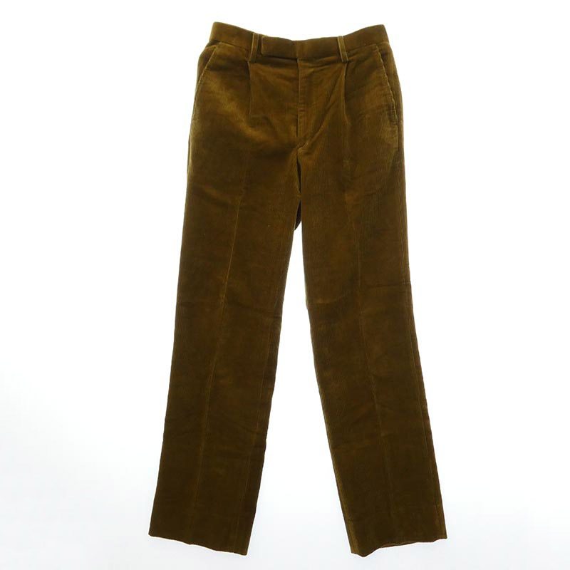 コモリ 21AW U03-03009 コーデュロイ ワンタック パンツ 買取実績