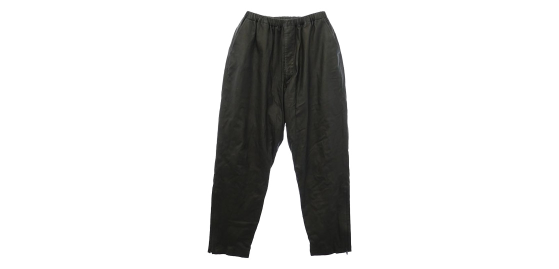 コモリ 21AW U03-03019 JOHN別注 ディアスキン レザードローストリングパンツ 買取実績