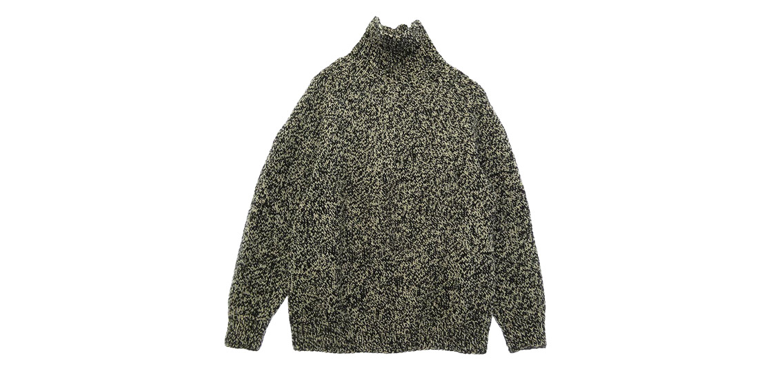 コモリ 21AW U03-06009 カシミヤ和紙 タートルネック ニット 買取実績