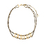ディオール アクセサリー J'Adior Double Chain Choker Necklace ジャディオール ダブルチェーン チョーカー ネックレス 画像