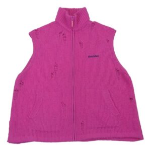 ダブレット 23AW 23AW55KN135 FLEECE KNIT VEST ダメージ加工 フリース ニット ベスト 買取実績