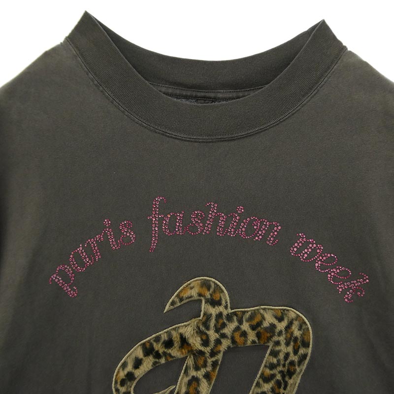 ダブレット 25SS 25SS30CS367 DOUBLET PFW TOUR T-SHIRT パリ ファッションウィーク ツアー ロング丈 Tシャツ 半袖 カットソー 買取実績 画像