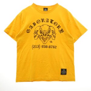 ガボール ガボラトリー トリプルスカル フロント バック プリント Tシャツ 半袖カットソー 買取実績 画像