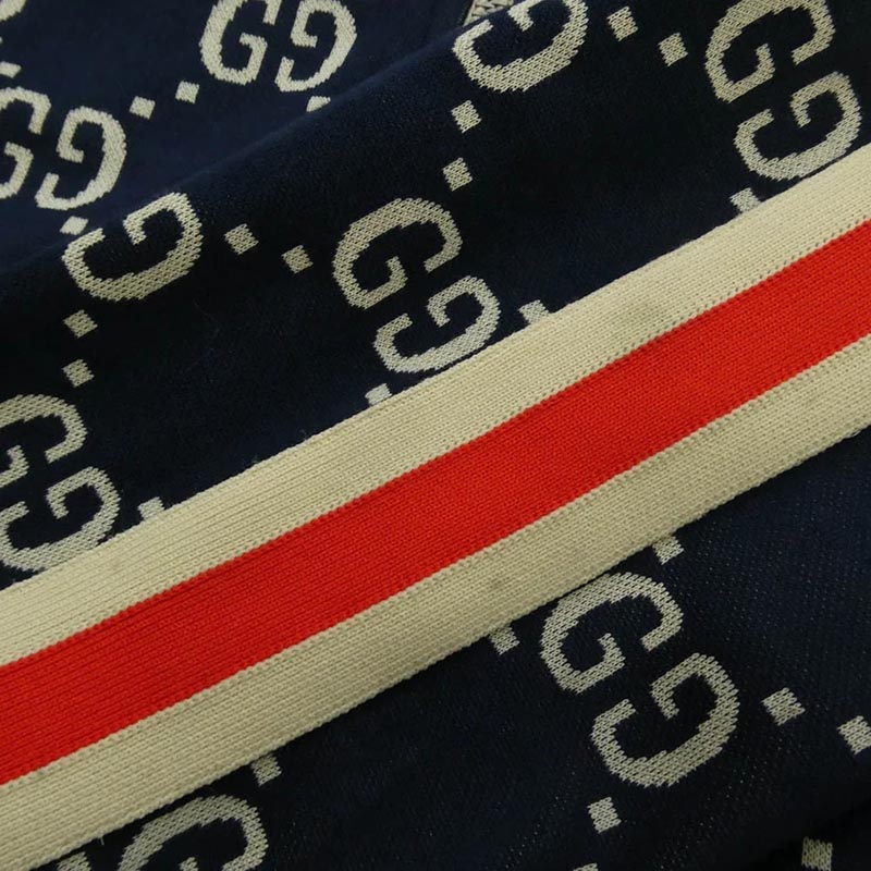 グッチ 496919-X9V05 GG Jacquard Cotton Jacket GG ジャガード サイドライン トラック ジャケット 買取実績 画像