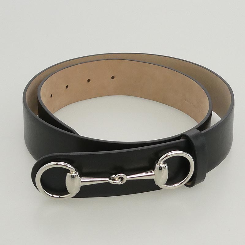 グッチ 864147 1955 デムナ期 ホースビット レザー ベルト 買取実績