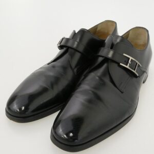 エルメス Hバックル モンクストラップ レザー シューズ 買取実績