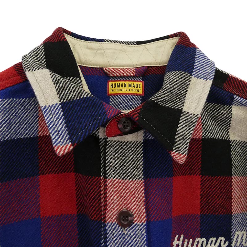 ヒューマンメイド 25AW HM30SH013 Wool Check Shirt Jacket ウール チェック シャツ ジャケット 買取実績 画像